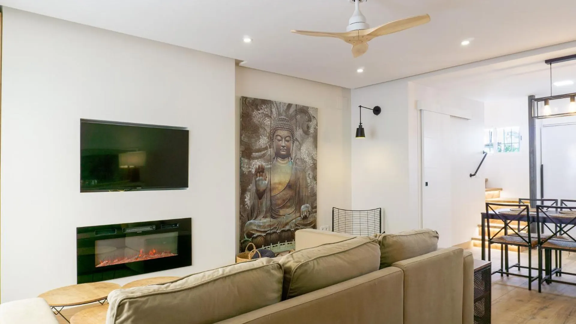 말라가 Chalet En Primera Linea De Playa 아파트 0*,  스페인